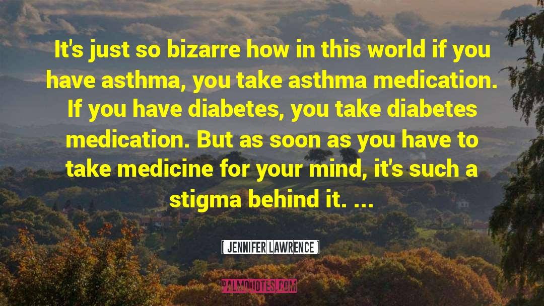 Honeymooning Diabetes quotes by Jennifer Lawrence