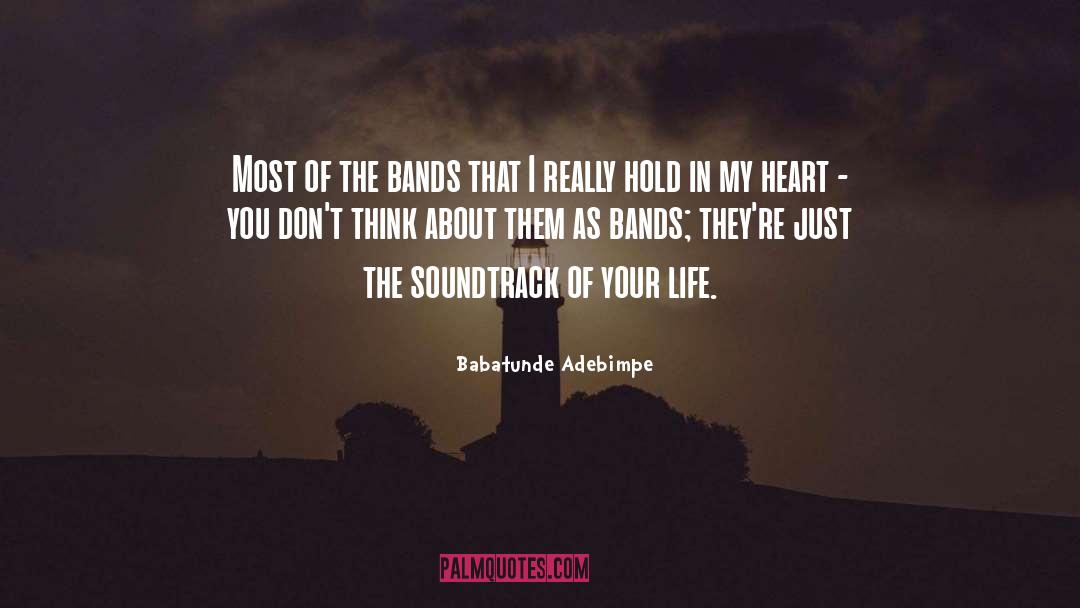 Honne Band quotes by Babatunde Adebimpe
