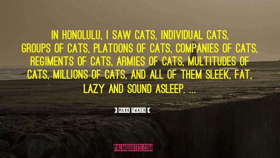 Honolulu quotes by Mark Twain