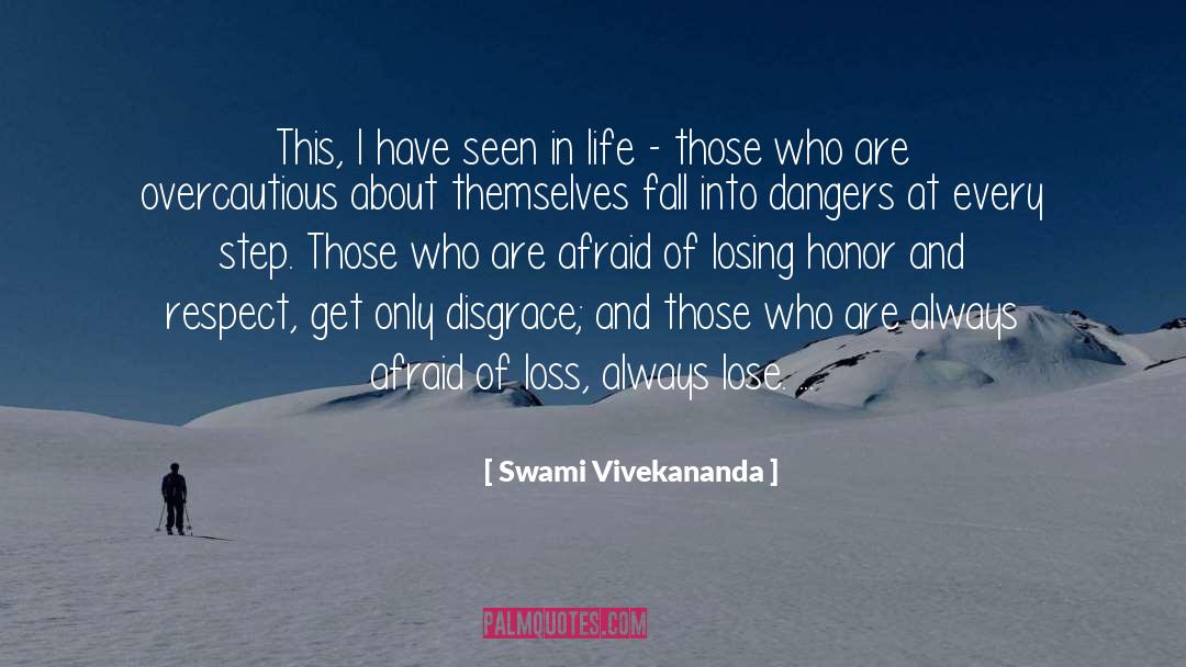 Honor And Respect quotes by Swami Vivekananda