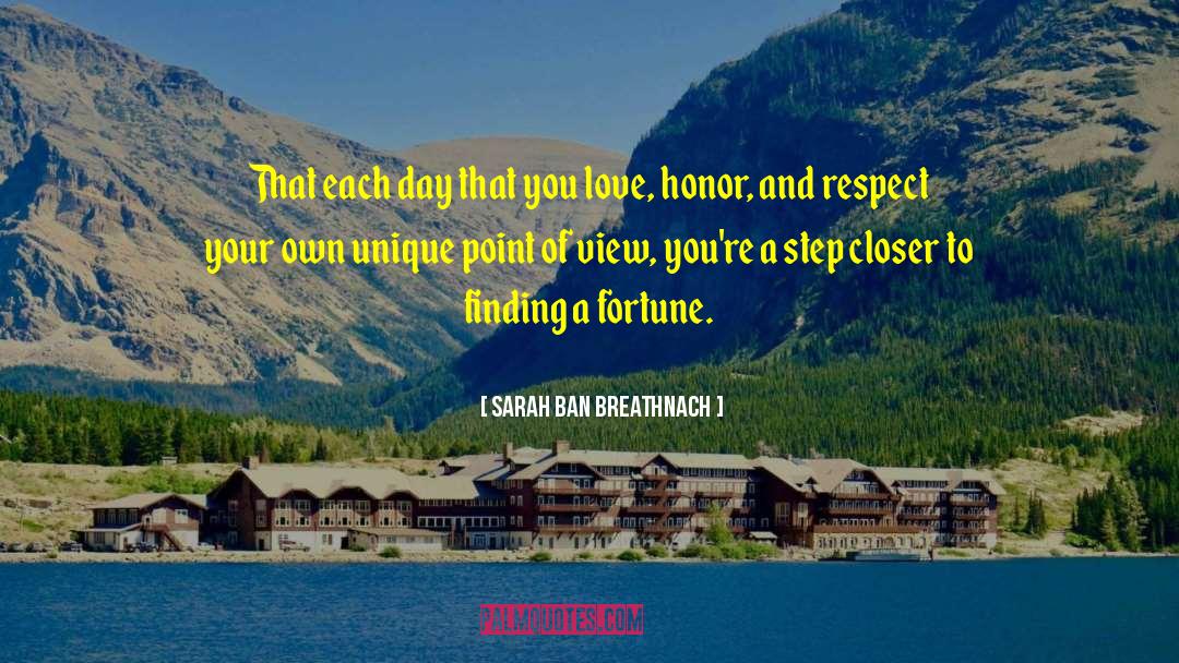 Honor And Respect quotes by Sarah Ban Breathnach