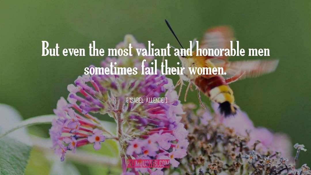 Honorable Men quotes by Isabel Allende