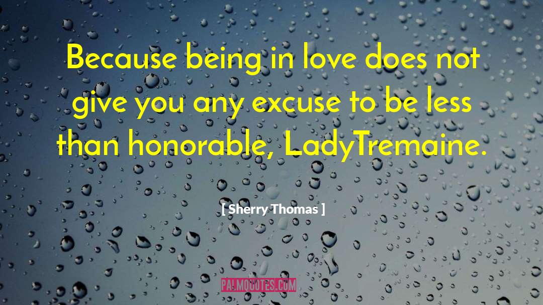 Honorable quotes by Sherry Thomas
