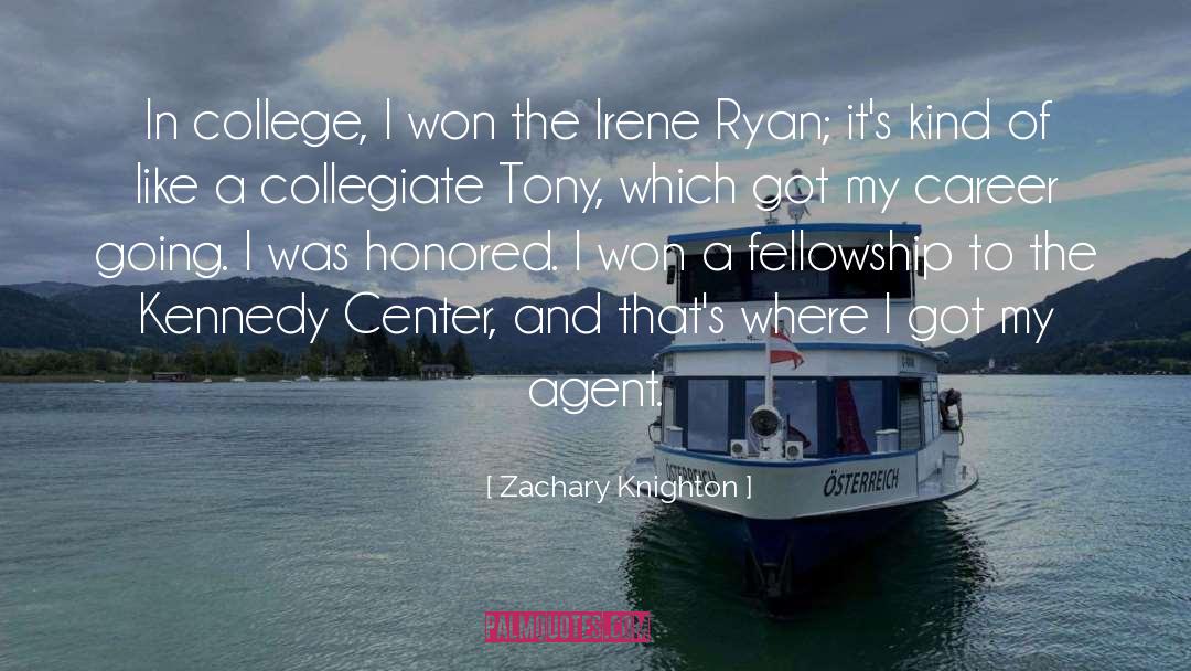 Honored quotes by Zachary Knighton