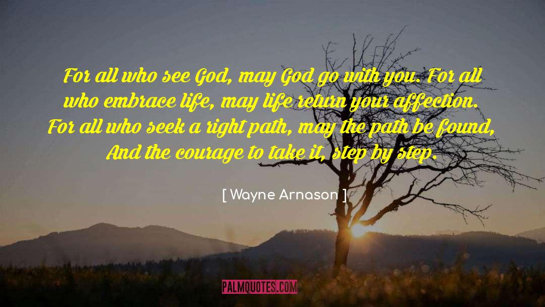 Honoring God quotes by Wayne Arnason
