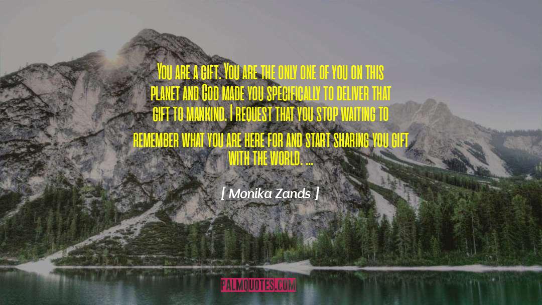 Honoring God quotes by Monika Zands