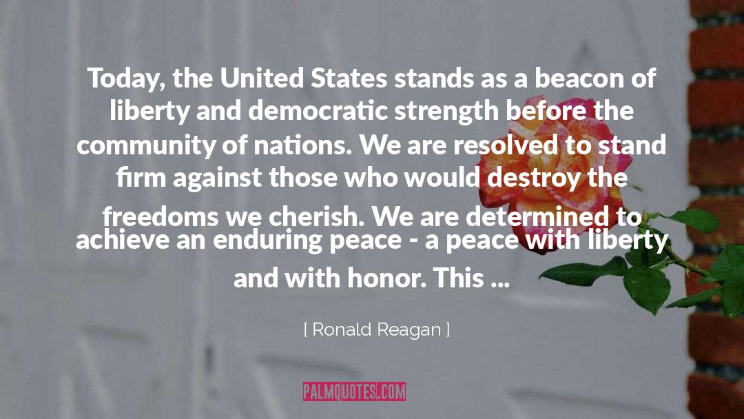 Honoring Memorial Day quotes by Ronald Reagan