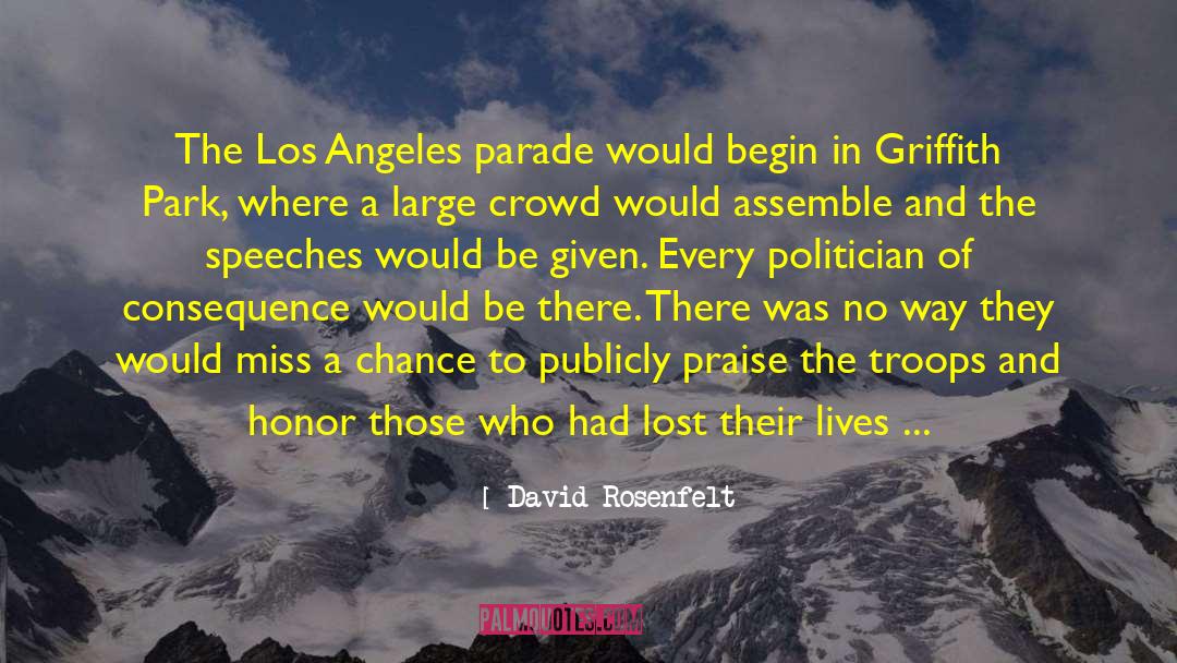 Honoring Memorial Day quotes by David Rosenfelt