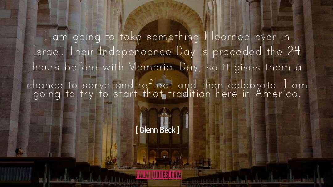 Honoring Memorial Day quotes by Glenn Beck