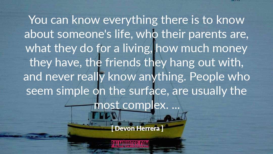 Honoring Parents quotes by Devon Herrera