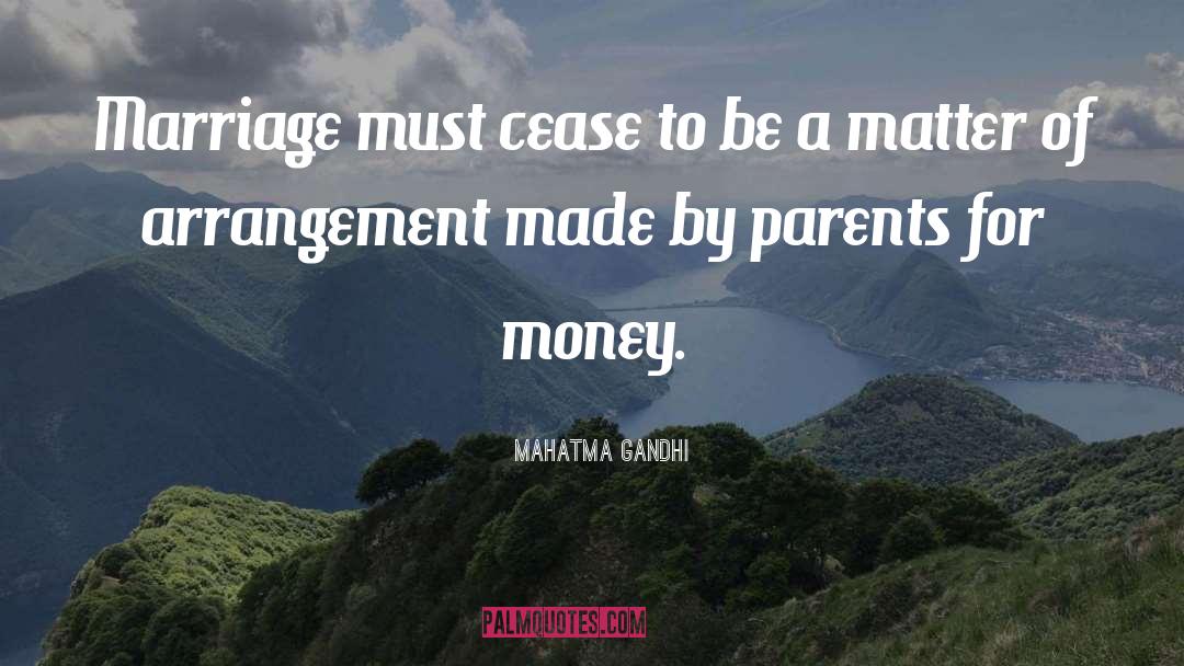 Honoring Parents quotes by Mahatma Gandhi