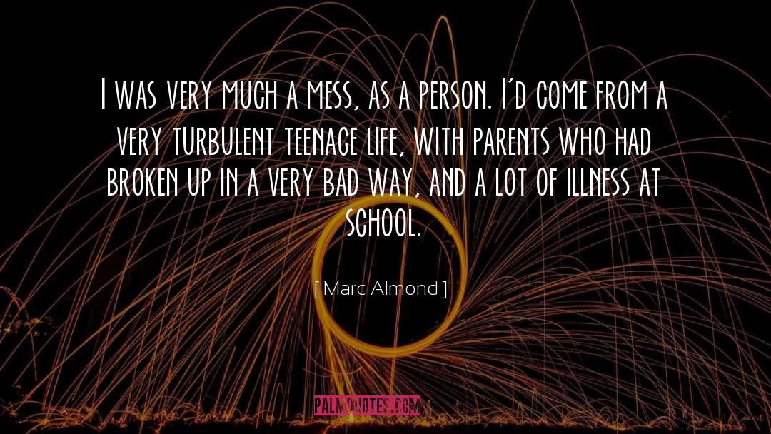 Honoring Parents quotes by Marc Almond