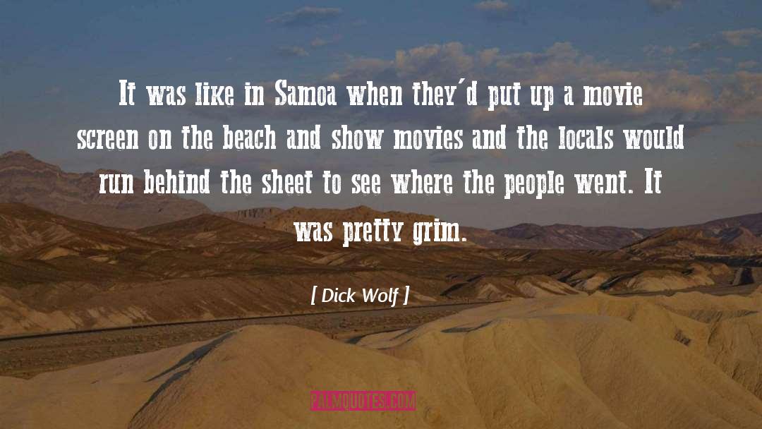 Honoring People quotes by Dick Wolf