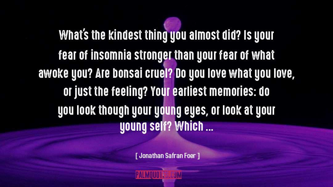Honoring Someone Who Has Died quotes by Jonathan Safran Foer