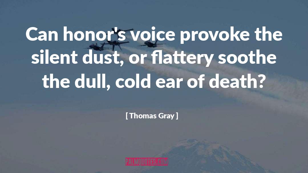 Honors quotes by Thomas Gray