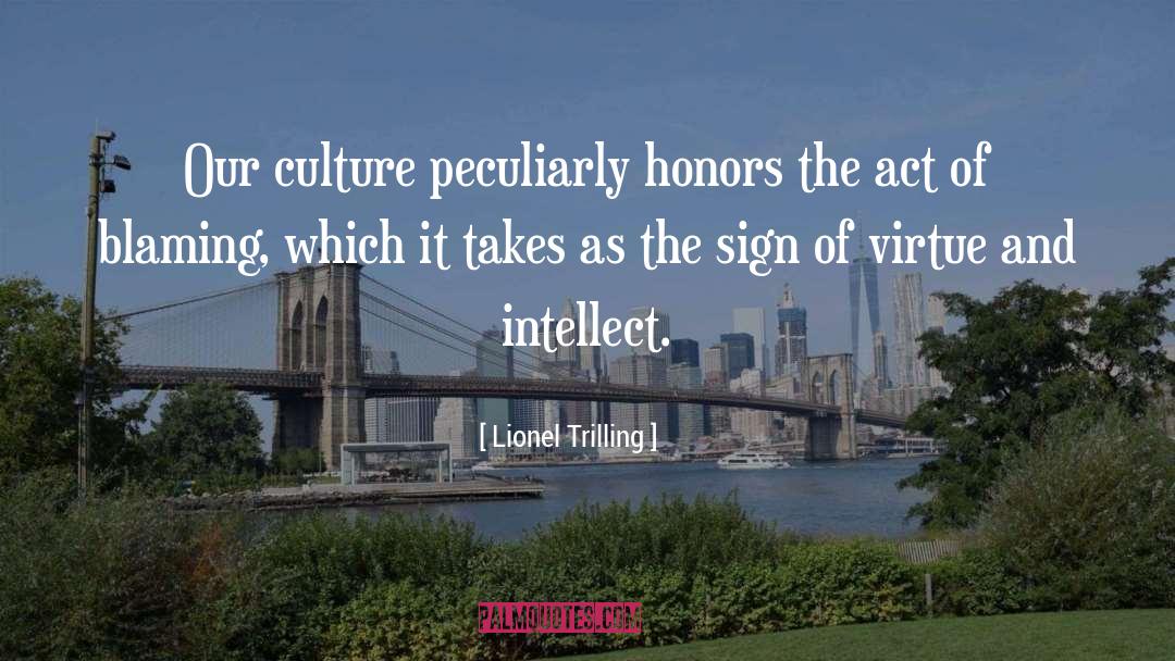 Honors quotes by Lionel Trilling