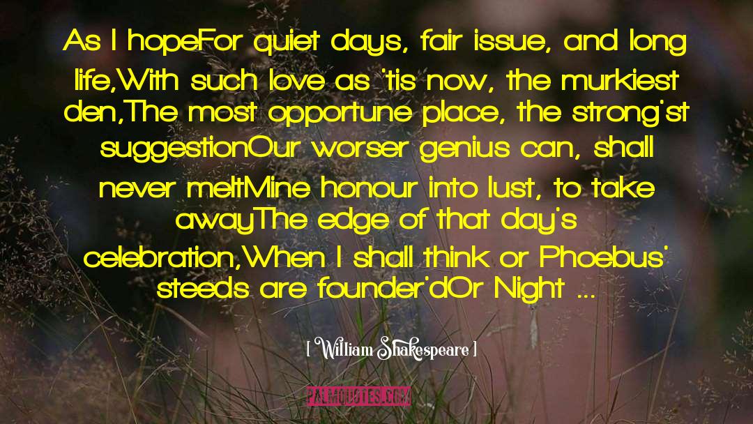 Honour And Respect quotes by William Shakespeare