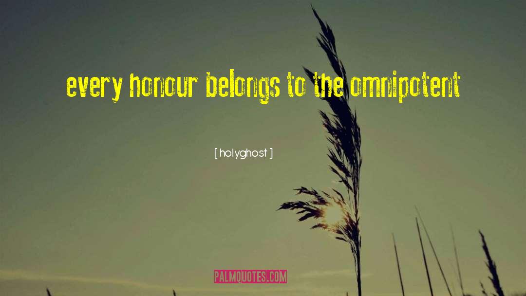 Honour Edwards quotes by Holyghost
