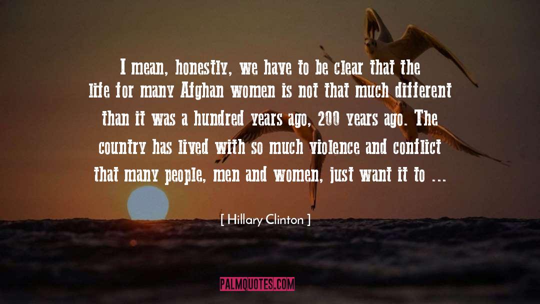 Honourable Men And Women quotes by Hillary Clinton