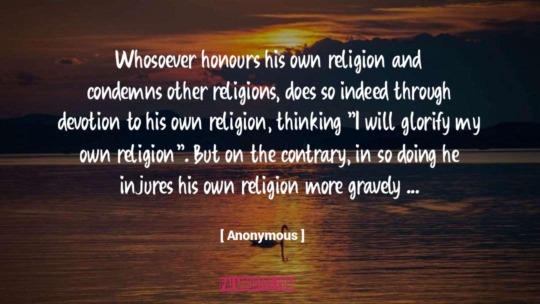 Honours quotes by Anonymous