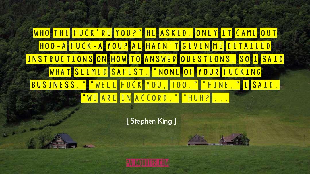 Hoo quotes by Stephen King