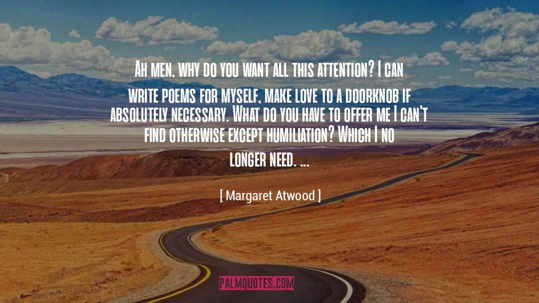 Hood Love quotes by Margaret Atwood