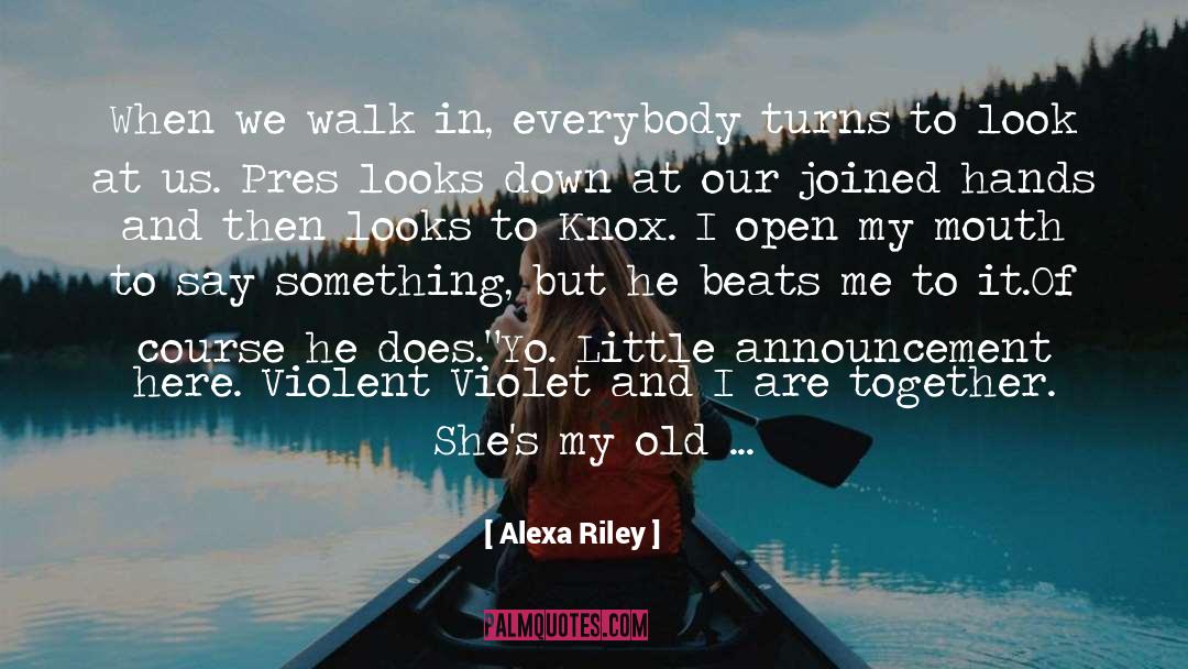 Hoof Beats quotes by Alexa Riley