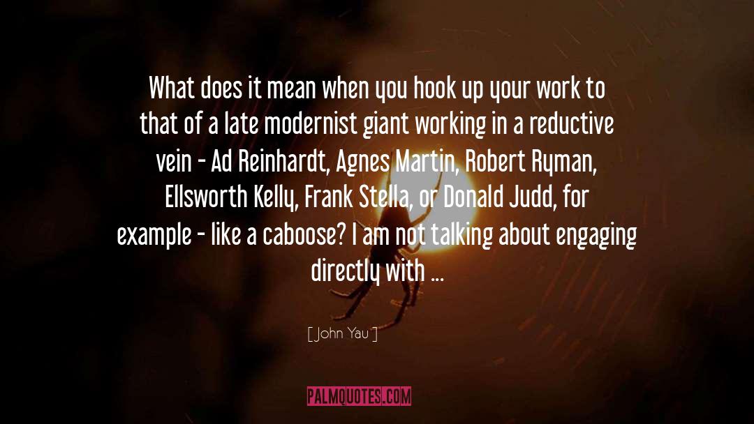 Hook quotes by John Yau