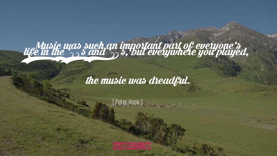 Hook quotes by Peter Hook