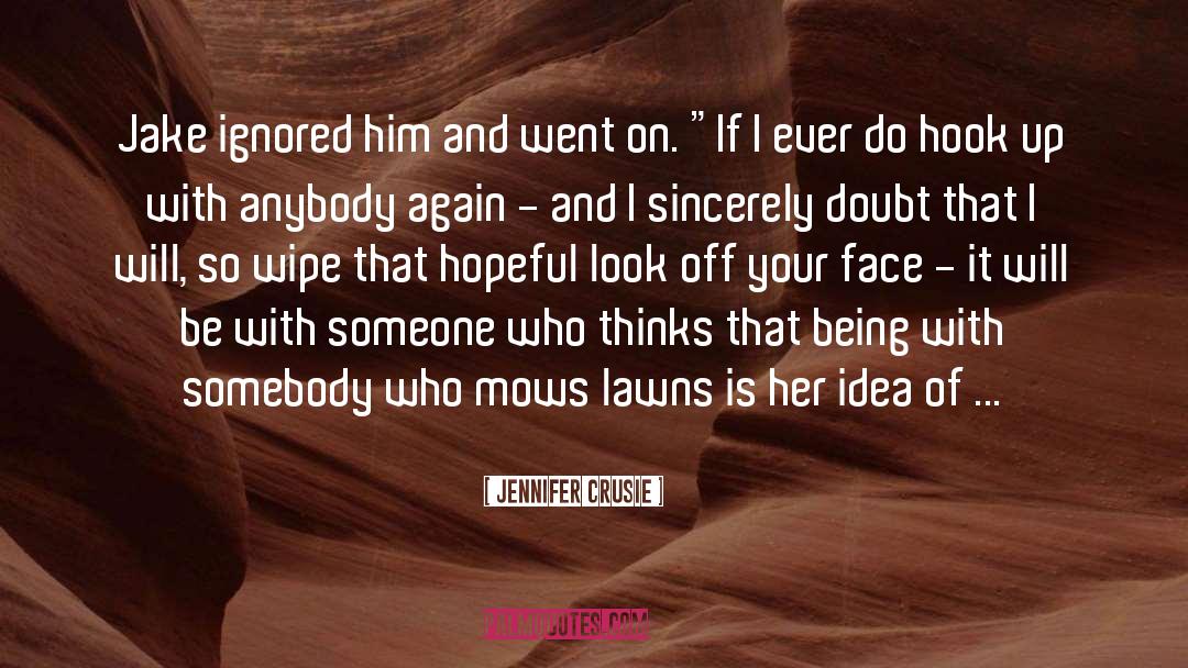 Hook Up quotes by Jennifer Crusie
