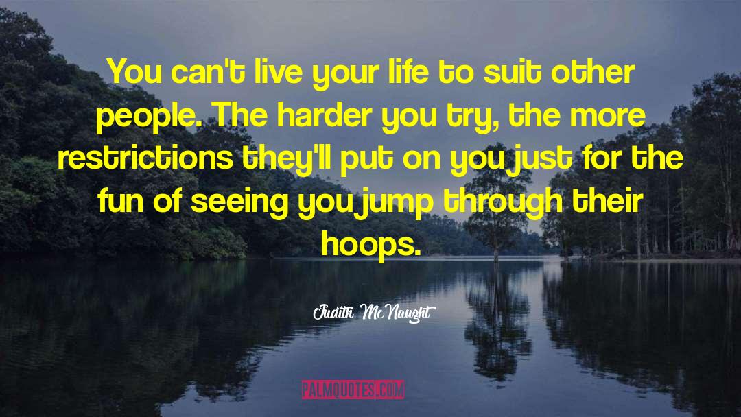 Hoops quotes by Judith McNaught