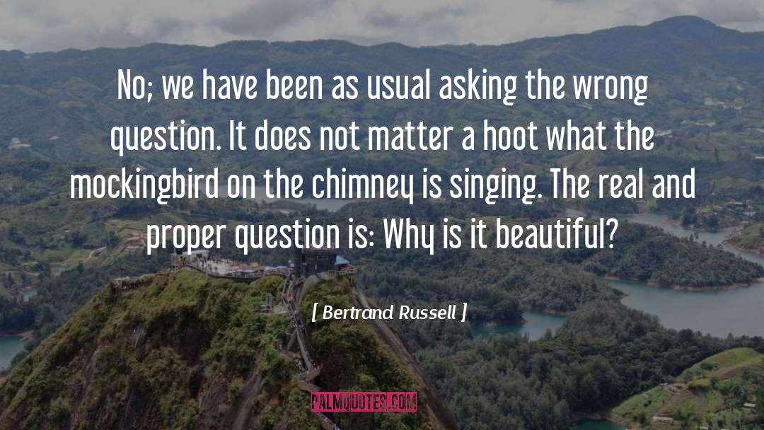 Hoot quotes by Bertrand Russell