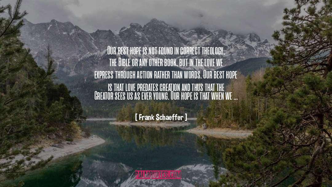 Hope Alcocer quotes by Frank Schaeffer