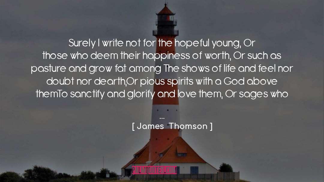 Hope And Faith quotes by James  Thomson