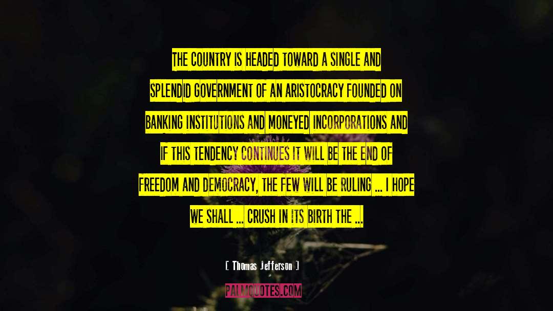 Hope And Sunrise quotes by Thomas Jefferson