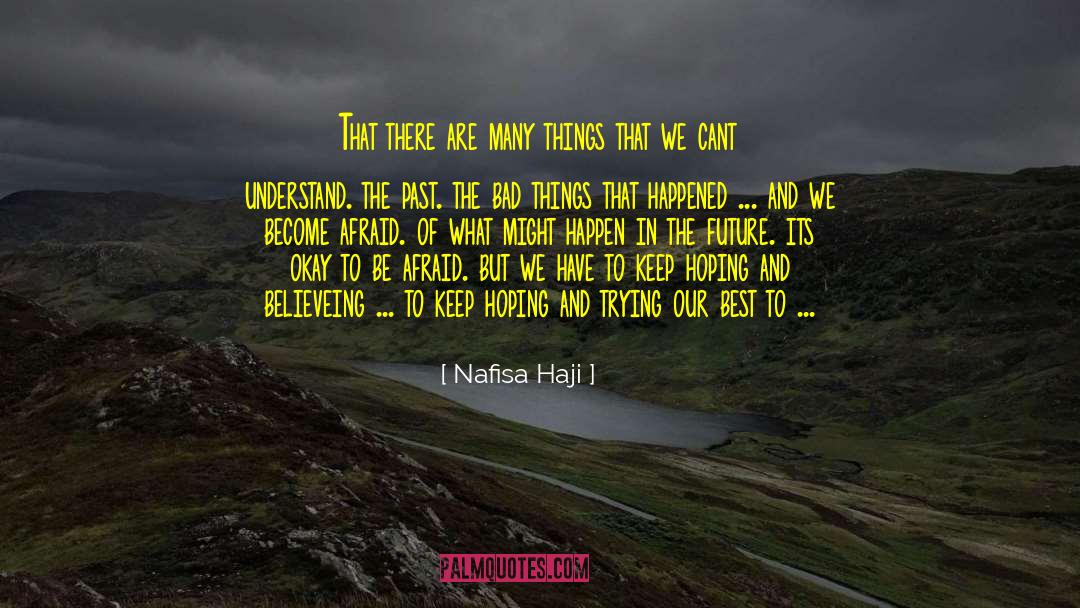 Hope Bad quotes by Nafisa Haji