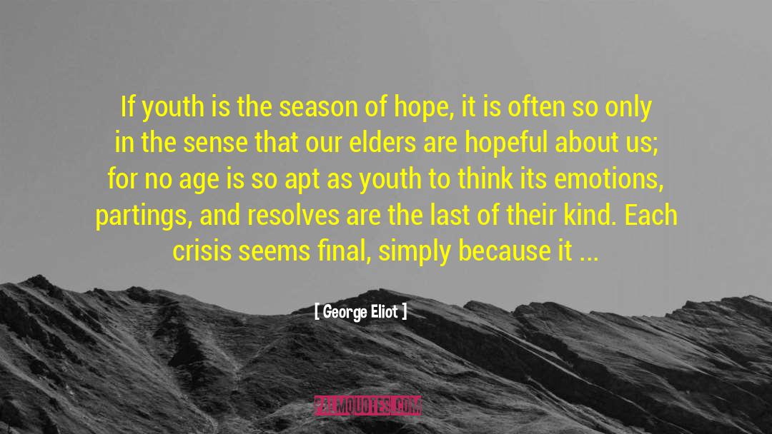 Hope Christian quotes by George Eliot