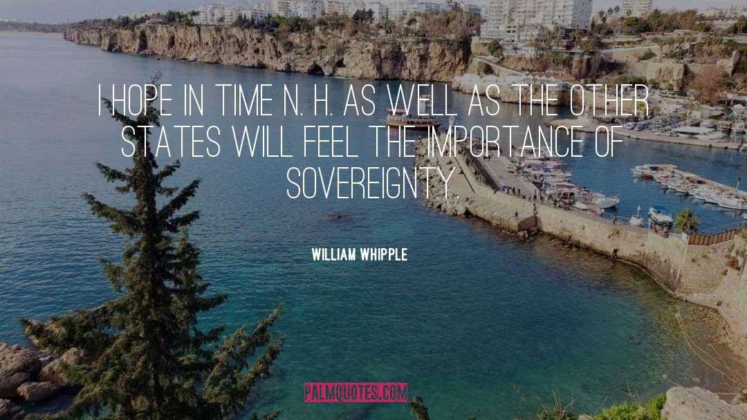 Hope Courage quotes by William Whipple