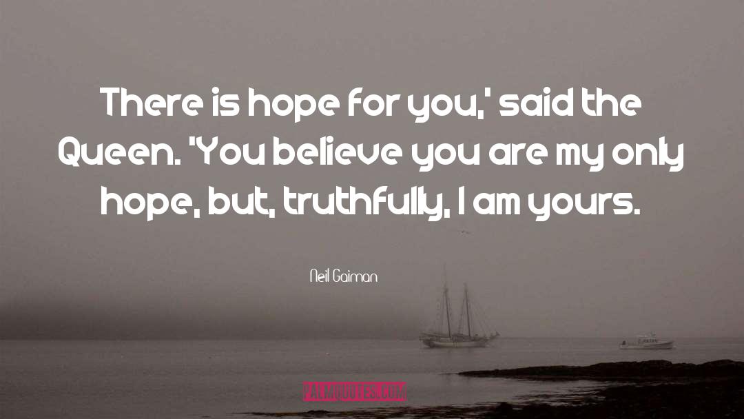 Hope Estheim quotes by Neil Gaiman