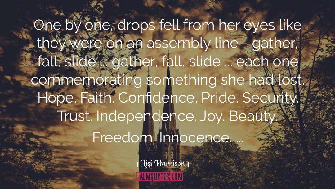Hope Faith quotes by Lisi Harrison
