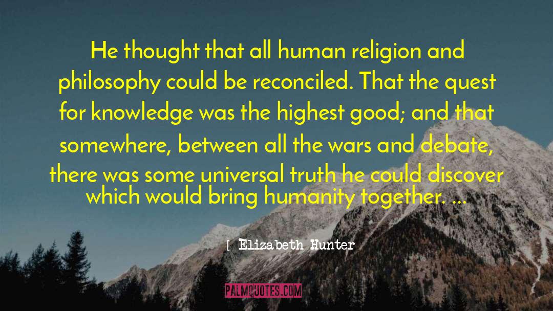 Hope For Humanity quotes by Elizabeth Hunter