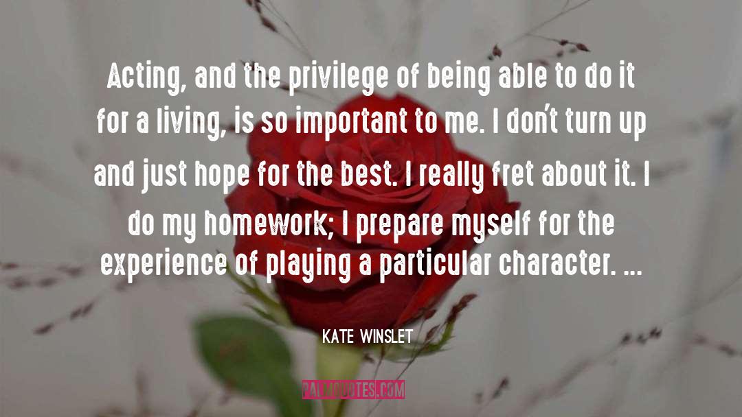 Hope For The Best quotes by Kate Winslet