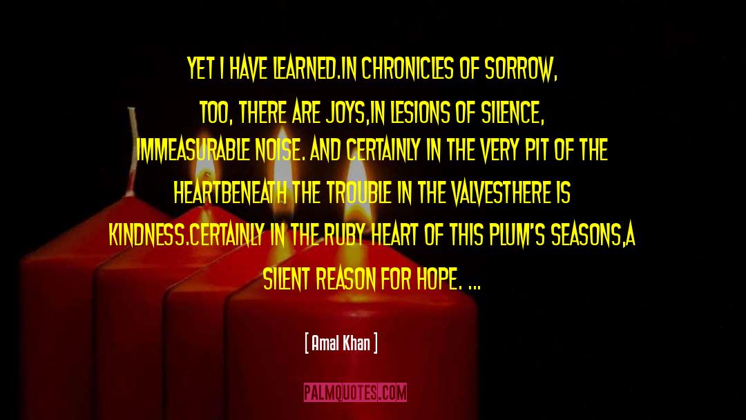 Hope For Tomorrow quotes by Amal Khan