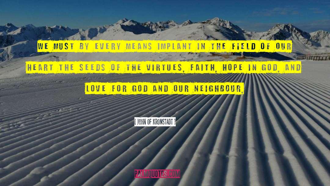 Hope In God quotes by John Of Kronstadt