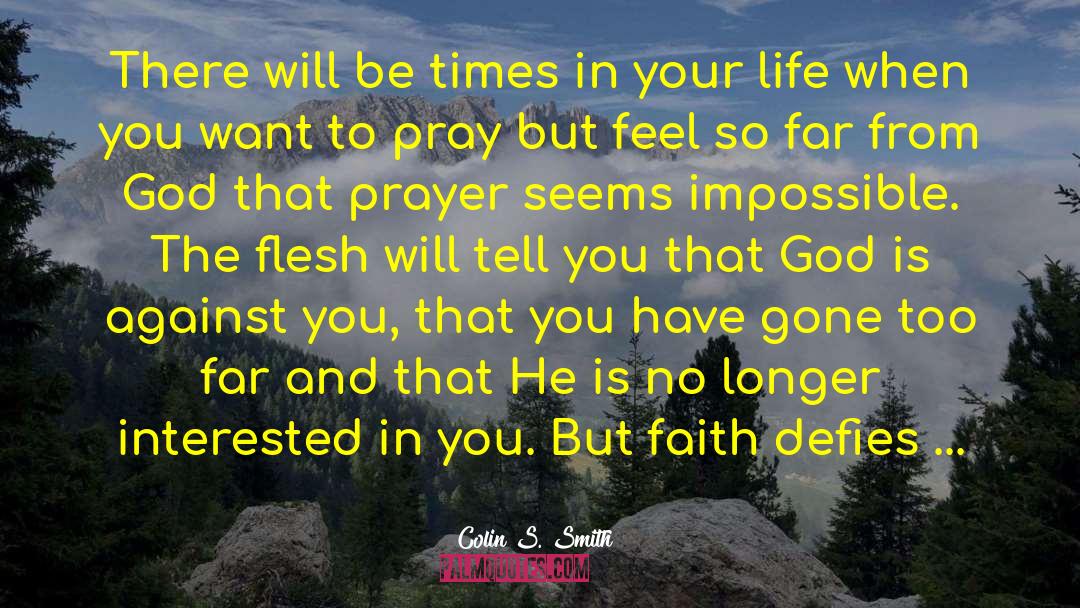 Hope In God quotes by Colin S. Smith