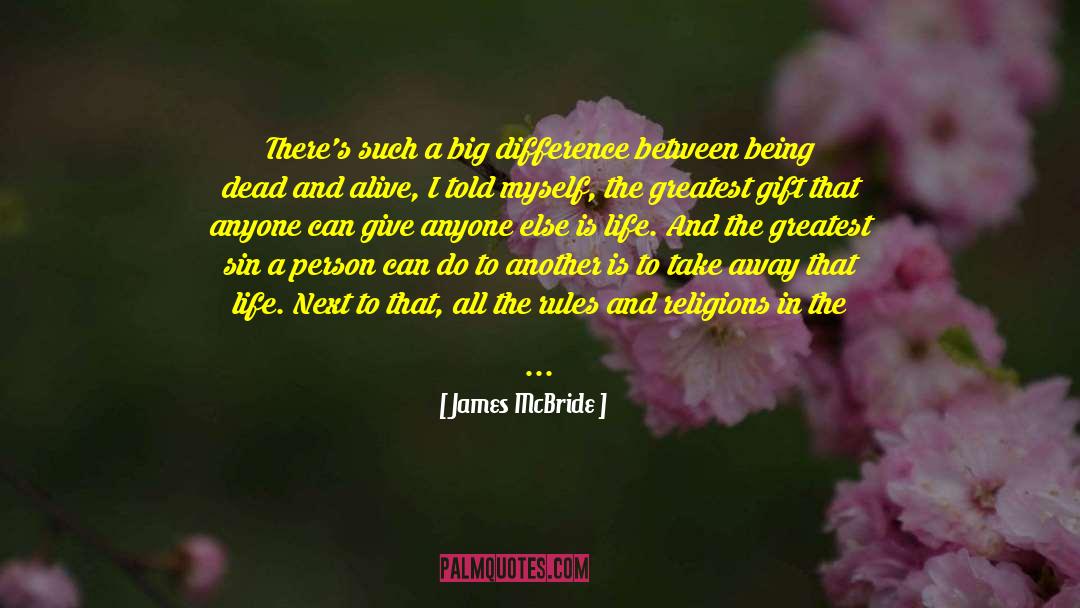 Hope In Life quotes by James McBride