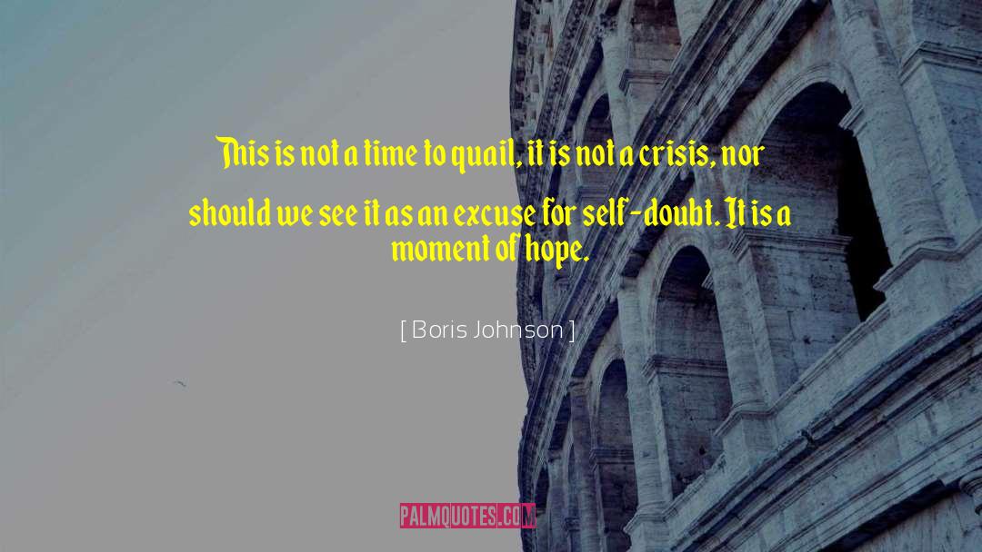 Hope Is A Bird quotes by Boris Johnson