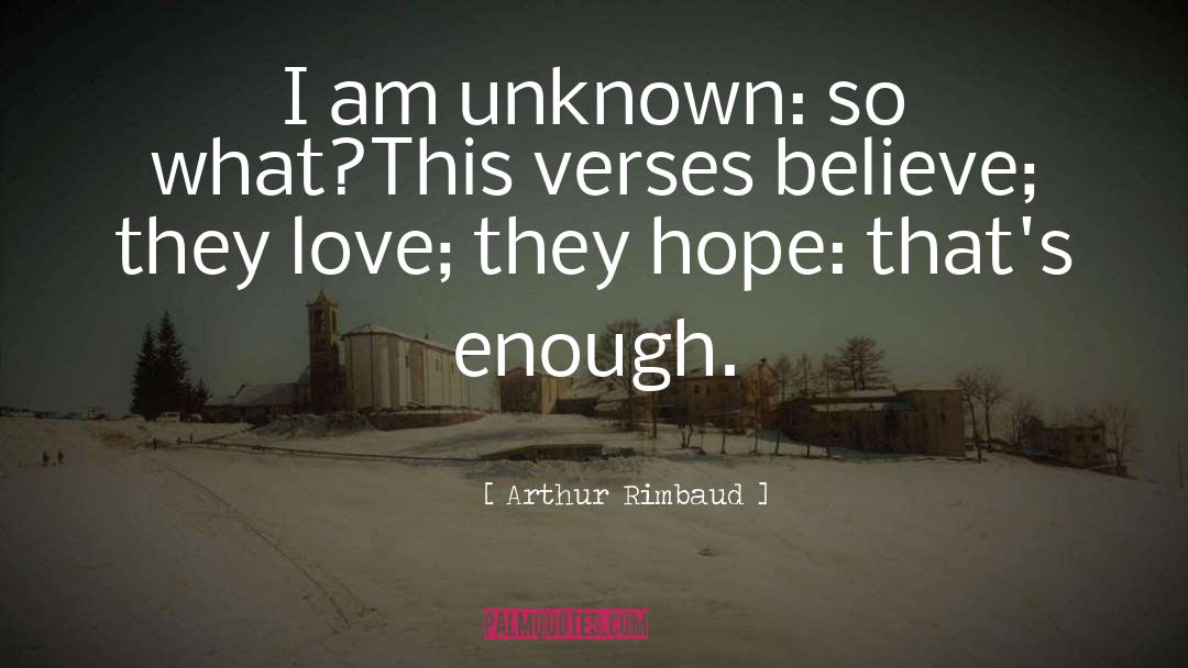 Hope Love quotes by Arthur Rimbaud