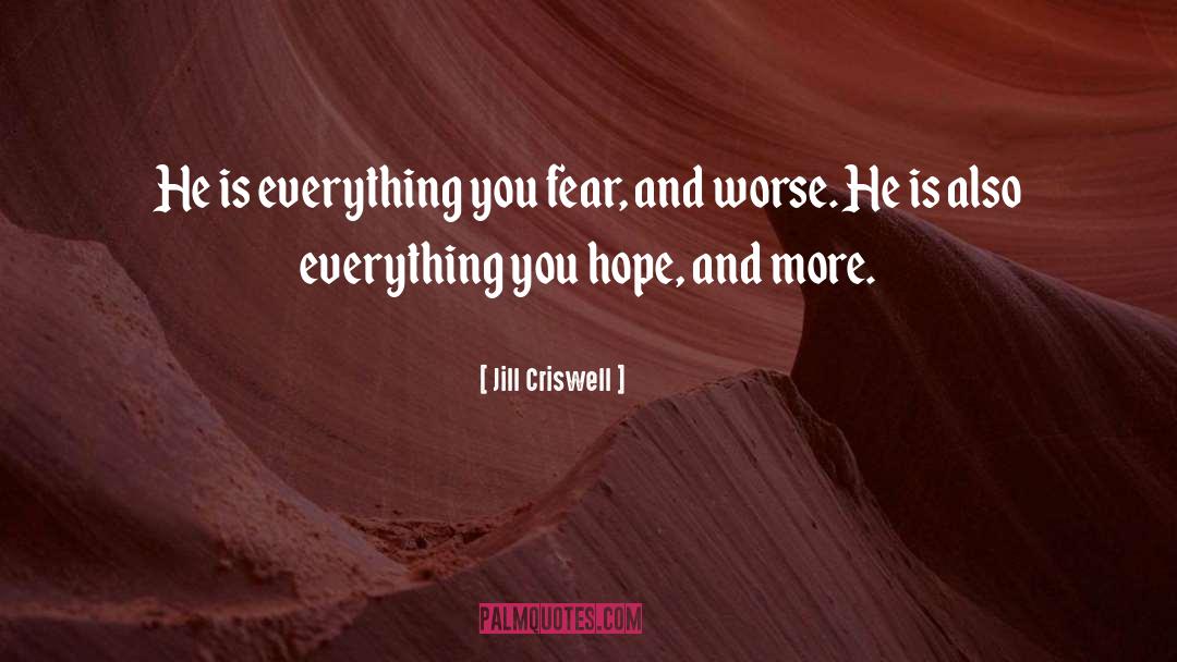 Hope Love quotes by Jill Criswell