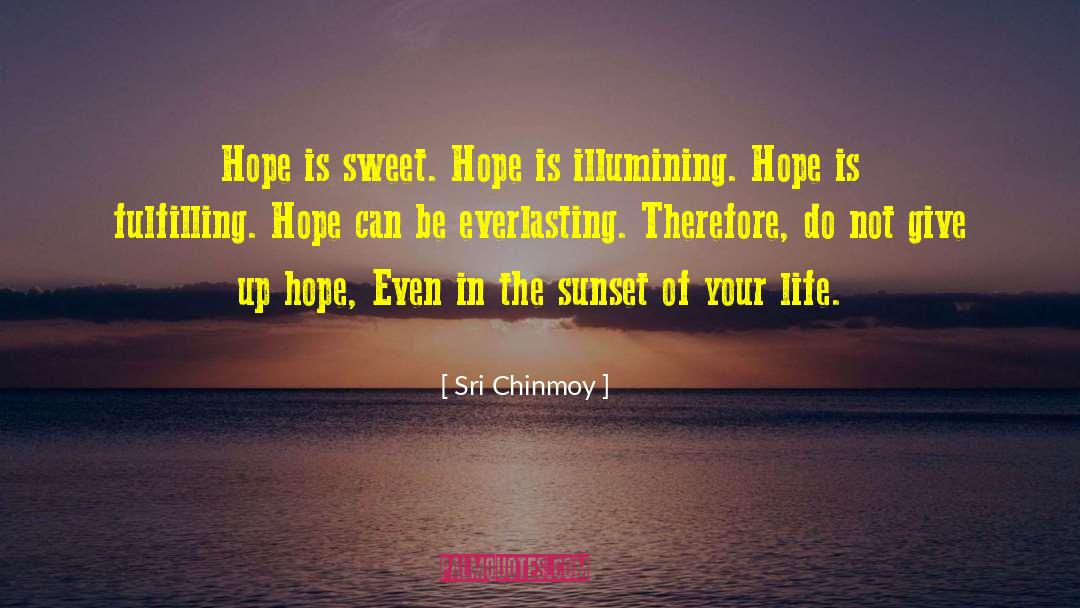 Hope Motivational quotes by Sri Chinmoy